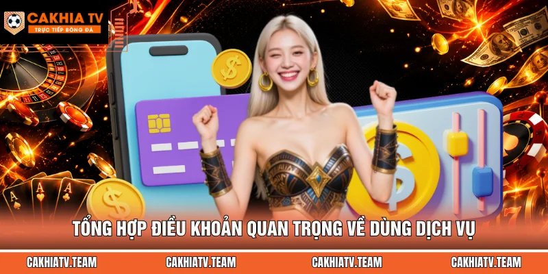 Tổng hợp điều khoản quan trọng về dùng dịch vụ